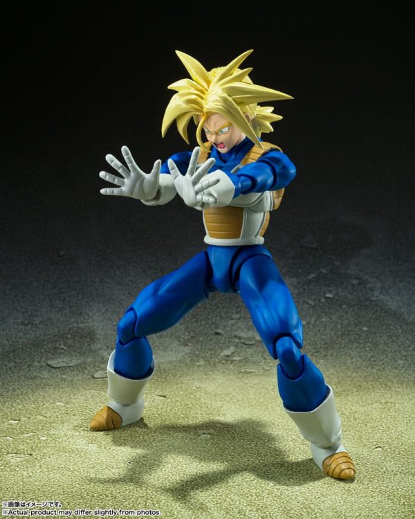 Figura de Dragon Ball Z S.H. Figuarts de Super Saiyan Trunks en edición limitada - Imagen 3