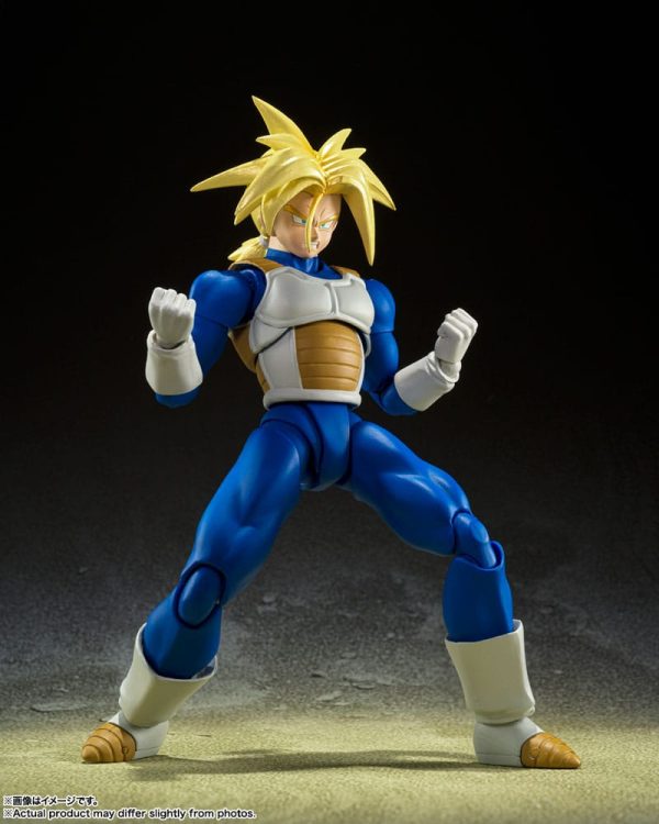 Figura de Dragon Ball Z S.H. Figuarts de Super Saiyan Trunks en edición limitada - Imagen 4
