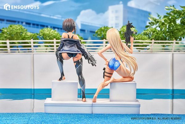 Figuras Arms Note 1/7 del equipo de natación de Bucho-chan y Kohai-chan de 22 cm - Imagen 3