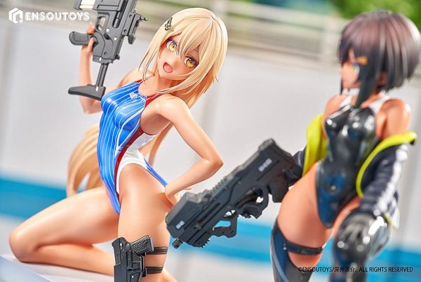 Figuras Arms Note 1/7 del equipo de natación de Bucho-chan y Kohai-chan de 22 cm - Imagen 5