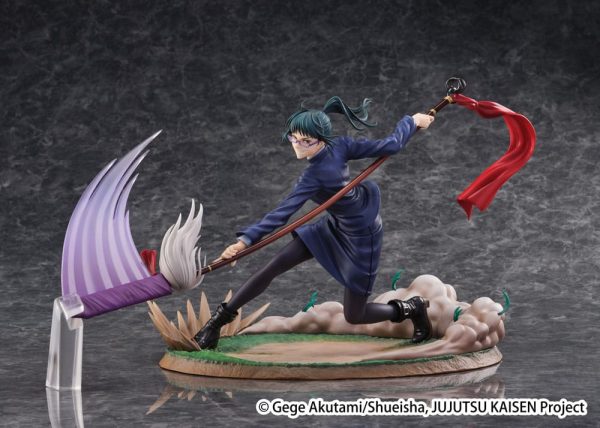 Figura Jujutsu Kaisen Estatua SHIBUYA SCRAMBLE FIGURE 1/7 Maki Zen'in