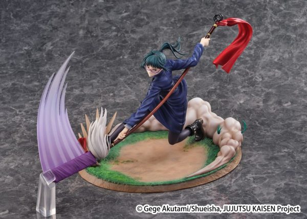 Figura Jujutsu Kaisen Estatua SHIBUYA SCRAMBLE FIGURE 1/7 Maki Zen'in - Imagen 2
