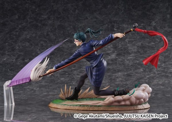 Figura Jujutsu Kaisen Estatua SHIBUYA SCRAMBLE FIGURE 1/7 Maki Zen'in - Imagen 4