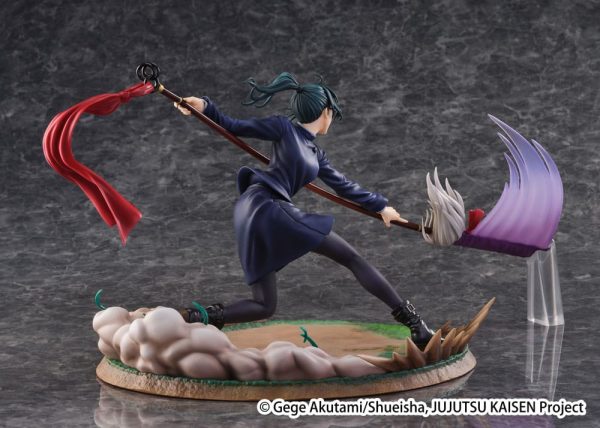 Figura Jujutsu Kaisen Estatua SHIBUYA SCRAMBLE FIGURE 1/7 Maki Zen'in - Imagen 5