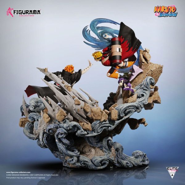 Naruto Diorama Elite Fandom 1/6 Naruto vs. Pain 69 cm - Imagen 7