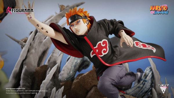 Naruto Diorama Elite Fandom 1/6 Naruto vs. Pain 69 cm - Imagen 8
