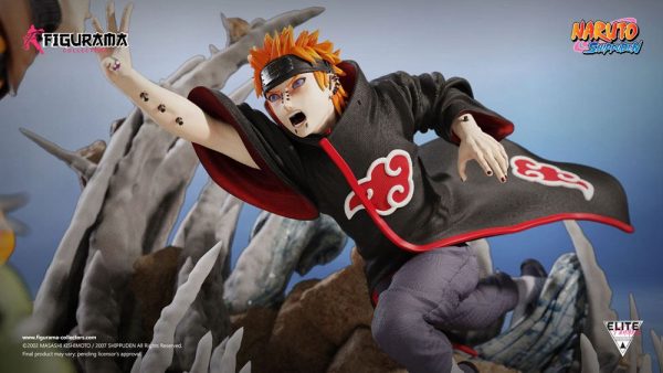 Naruto Diorama Elite Fandom 1/6 Naruto vs. Pain 69 cm - Imagen 9