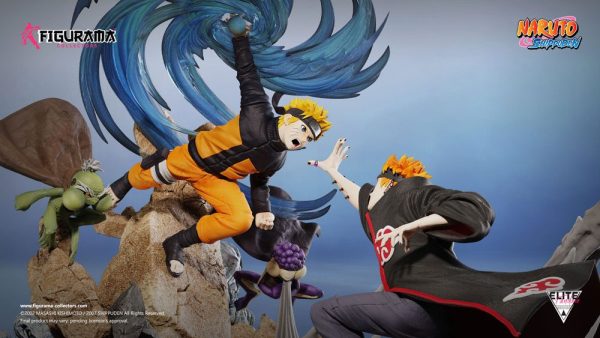 Naruto Diorama Elite Fandom 1/6 Naruto vs. Pain 69 cm - Imagen 11
