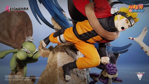 Naruto Diorama Elite Fandom 1/6 Naruto vs. Pain 69 cm - Imagen 12