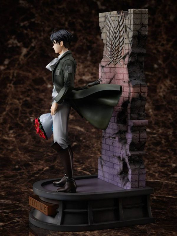 Figura Levi Attack on Titan the Final Season PVC Statue 1/7 Birthday 30 CM - Imagen 5