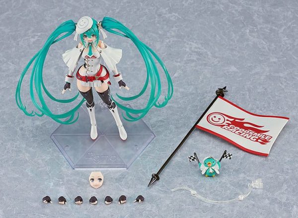Hatsune Miku GT Project Figura Figma Racing Miku 2023 Ver. 15 cm - Imagen 7