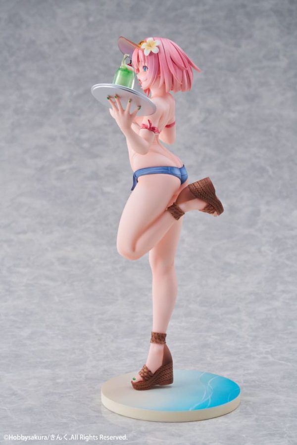 Original Illustration Estatua PVC 1/7 Summer Waiter illustration by Kink Limited Edition 25 cm - Imagen 3
