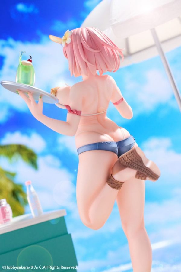 Original Illustration Estatua PVC 1/7 Summer Waiter illustration by Kink Limited Edition 25 cm - Imagen 14