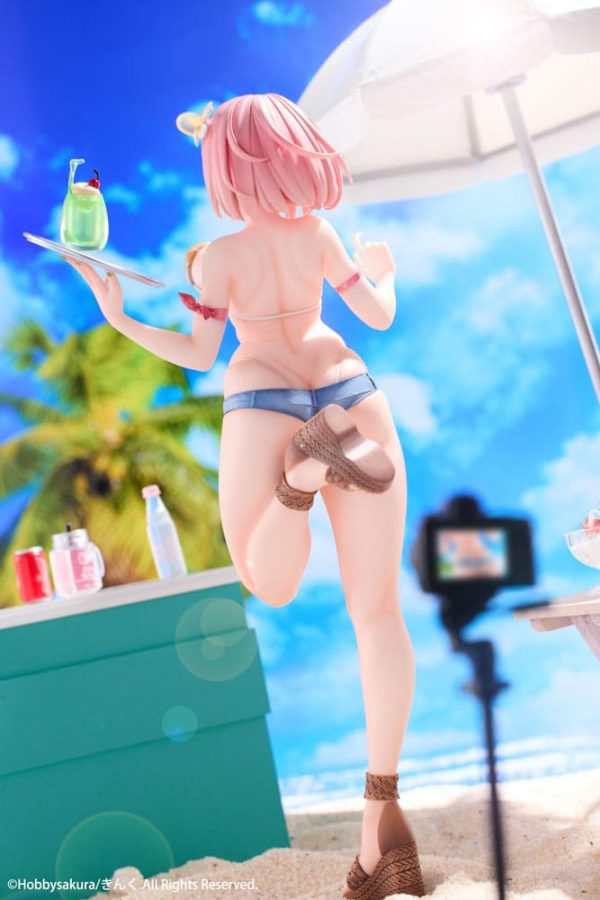 Original Illustration Estatua PVC 1/7 Summer Waiter illustration by Kink Limited Edition 25 cm - Imagen 13