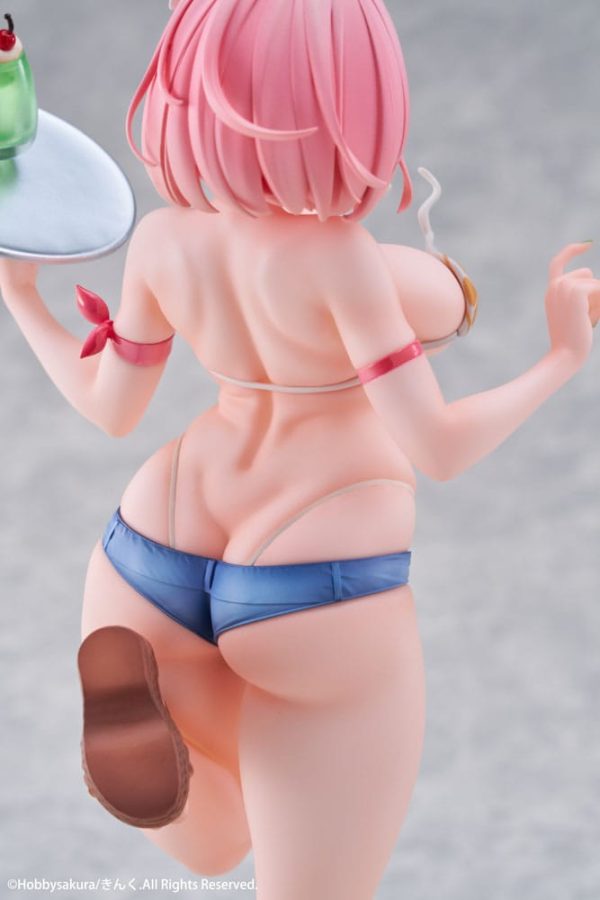 Original Illustration Estatua PVC 1/7 Summer Waiter illustration by Kink Limited Edition 25 cm - Imagen 9