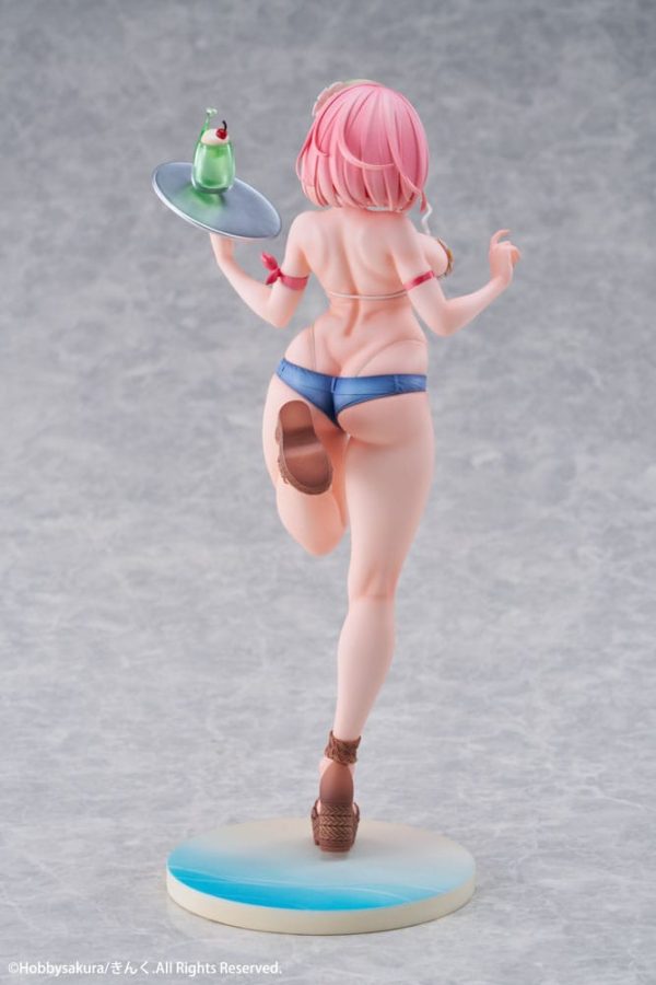Original Illustration Estatua PVC 1/7 Summer Waiter illustration by Kink Limited Edition 25 cm - Imagen 5
