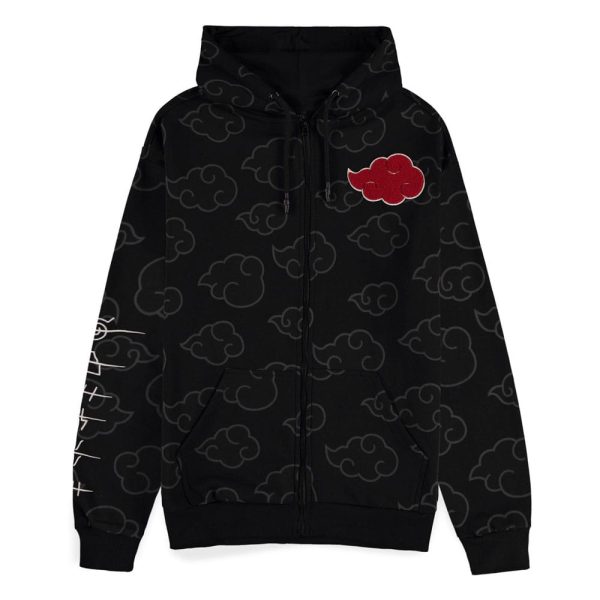 Naruto Shippuden Sudadera Capucha Akatsuki all over - Imagen 4