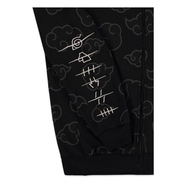 Naruto Shippuden Sudadera Capucha Akatsuki all over - Imagen 2