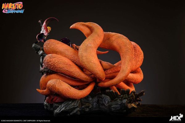Naruto Shippuden Estatua 1/8 Battle of Destiny Namikaze Minato vs Kurama 59 cm - Imagen 6