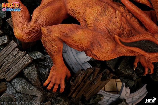 Naruto Shippuden Estatua 1/8 Battle of Destiny Namikaze Minato vs Kurama 59 cm - Imagen 8