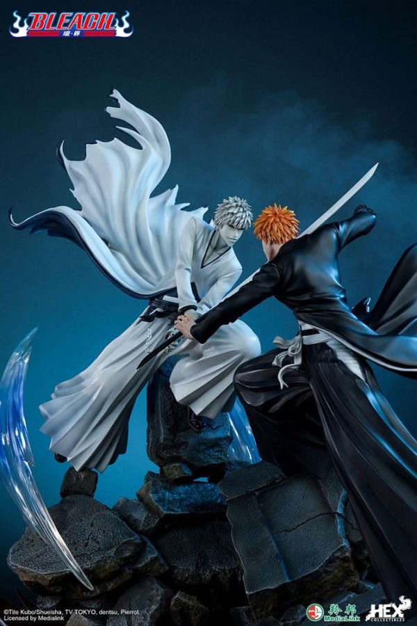 Bleach Estatua 1/6 Elite Dynamic Ichigo Kurosaki vs Hollow Ichigo 56 cm - Imagen 6