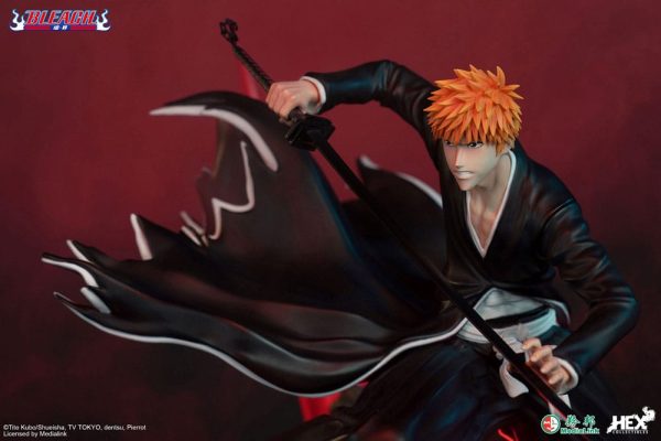 Bleach Estatua 1/6 Elite Dynamic Ichigo Kurosaki vs Hollow Ichigo 56 cm - Imagen 5