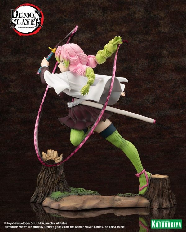 Figura Mitsuri Kanroji Kimetsu no Yaiba Estatua Artfxj PVC 1/8 Bonus Edition - Imagen 6