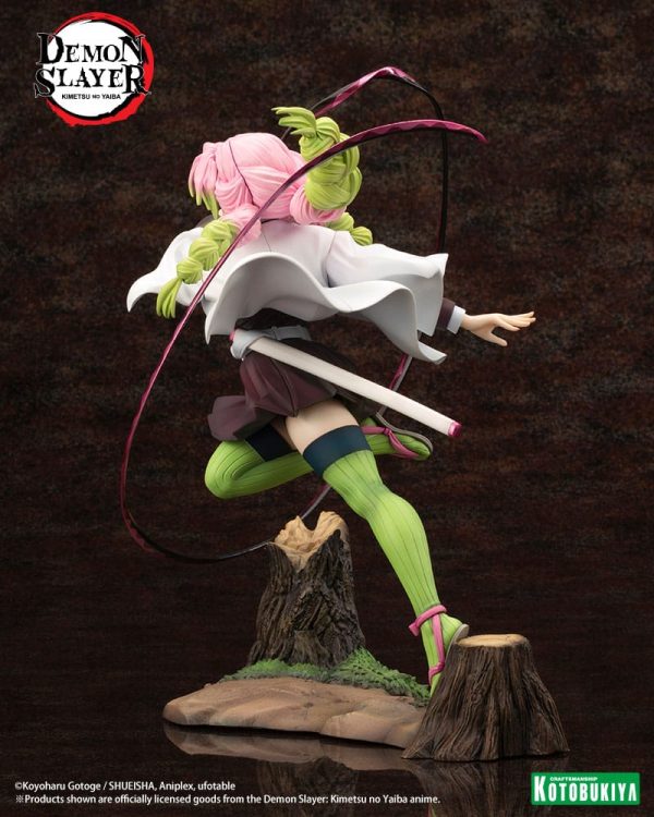 Figura Mitsuri Kanroji Kimetsu no Yaiba Estatua Artfxj PVC 1/8 Bonus Edition - Imagen 5