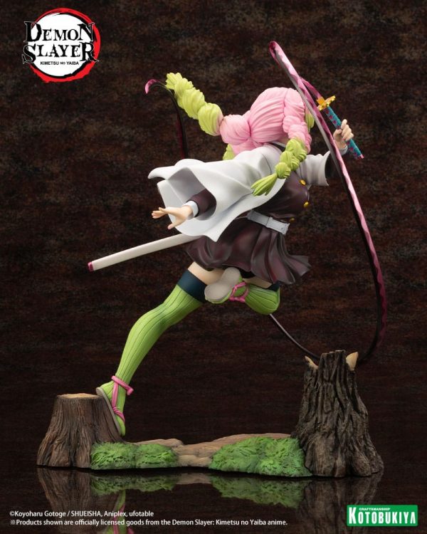 Figura Mitsuri Kanroji Kimetsu no Yaiba Estatua Artfxj PVC 1/8 Bonus Edition - Imagen 3