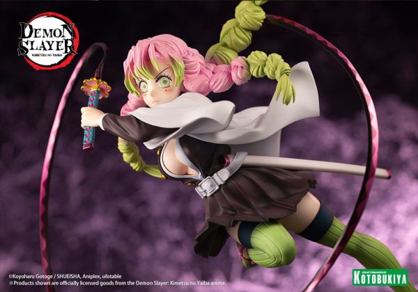 Figura Mitsuri Kanroji Kimetsu no Yaiba Estatua Artfxj PVC 1/8 Bonus Edition - Imagen 8