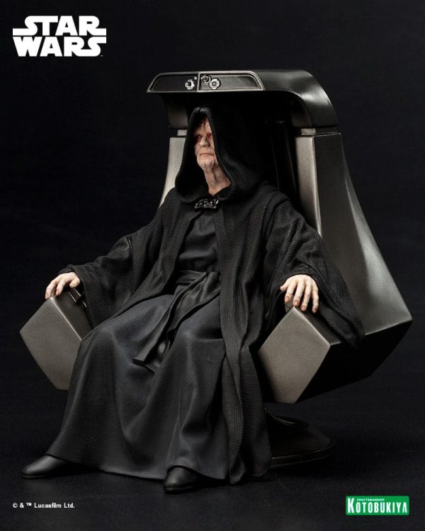 Star Wars: Return of the Jedi Estatua PVC ARTFX+ 1/10 Emperor Palpatine 16 cm - Imagen 2