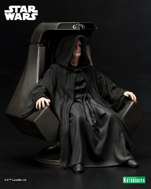 Star Wars: Return of the Jedi Estatua PVC ARTFX+ 1/10 Emperor Palpatine 16 cm - Imagen 3