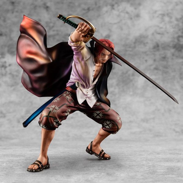 Figura Shanks Red haired Playback Memories One Piece 21,5cm-Megahouse - Imagen 3