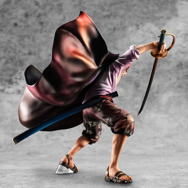 Figura Shanks Red haired Playback Memories One Piece 21,5cm-Megahouse - Imagen 4