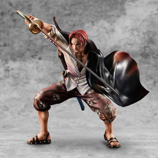 Figura Shanks Red haired Playback Memories One Piece 21,5cm-Megahouse - Imagen 5