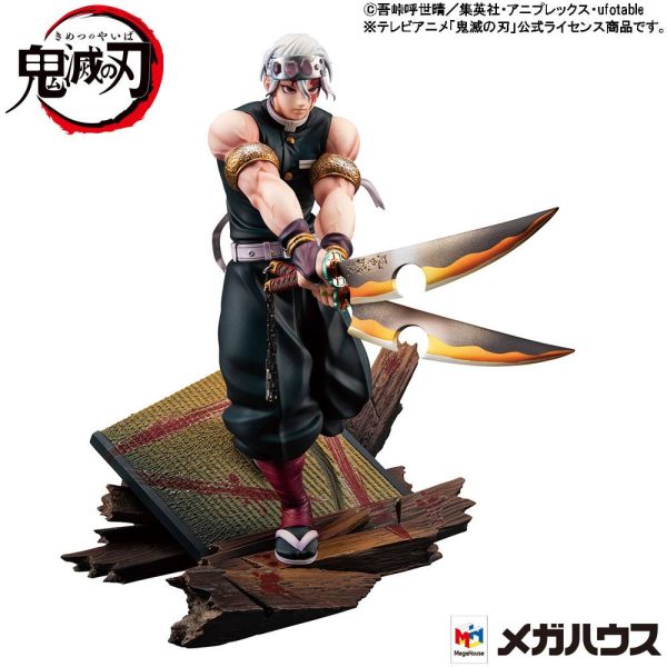 Demon Slayer Kimetsu no Yaiba Figura PVC G.E.M. Tengen Uzui Escala 1/8 - Altura 23 cm - Imagen 3