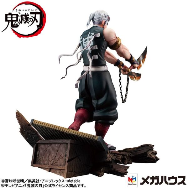Demon Slayer Kimetsu no Yaiba Figura PVC G.E.M. Tengen Uzui Escala 1/8 - Altura 23 cm - Imagen 5