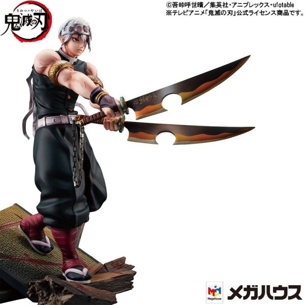 Demon Slayer Kimetsu no Yaiba Figura PVC G.E.M. Tengen Uzui Escala 1/8 - Altura 23 cm - Imagen 6