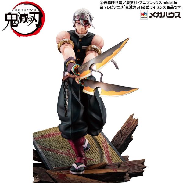 Demon Slayer Kimetsu no Yaiba Figura PVC G.E.M. Tengen Uzui Escala 1/8 - Altura 23 cm - Imagen 7