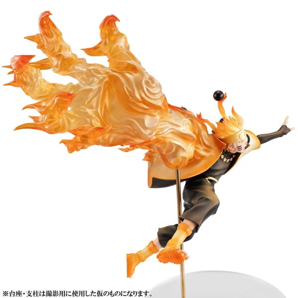Figura de Naruto Uzumaki Serie G.e.m. six Paths Sage Mode 15th Anniversary - Imagen 4