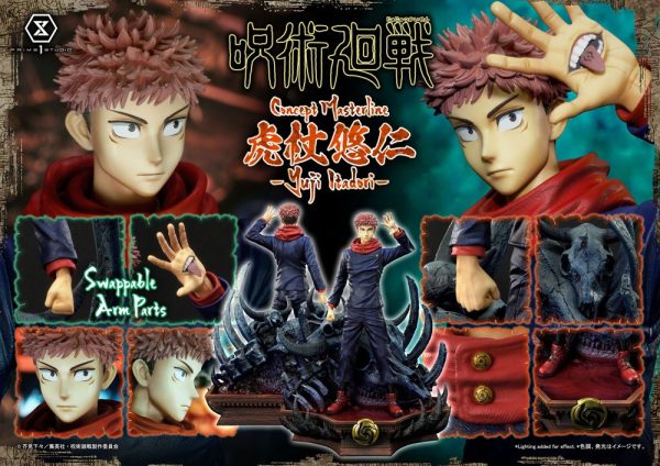 Figura Jujutsu Kaisen Premium Masterline Series Estatua Yuuji Itadori - Imagen 11