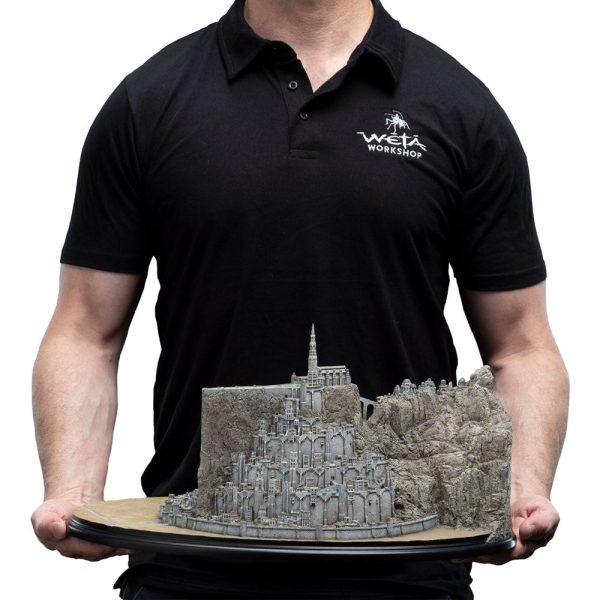 Estátua Minas Tirith del Señor de los Anillos - Figura de Colección de 21 cm - Imagen 5