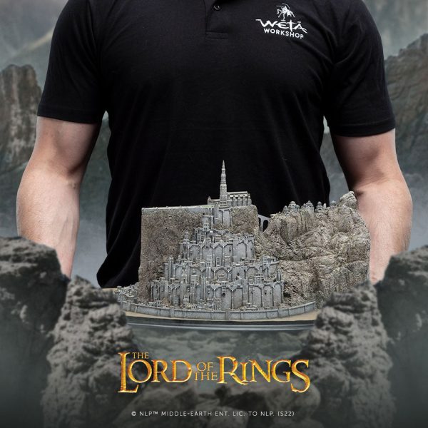 Estátua Minas Tirith del Señor de los Anillos - Figura de Colección de 21 cm - Imagen 6