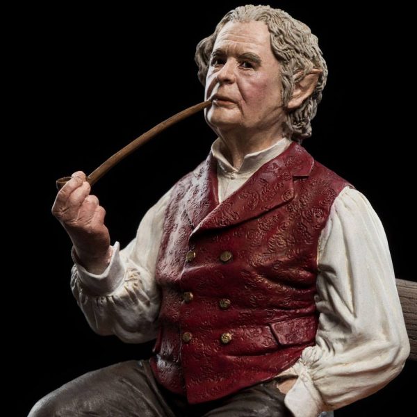 Estatua de Bilbo Baggins de El Señor de los Anillos - 11 cm, ¡Colecciónalo ahora! - Imagen 4