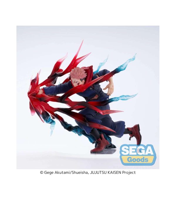FIGURA YUJI ITADORI BLACK FLASH VER. JUJUTSU KAISEN LUMINASTA - Imagen 4