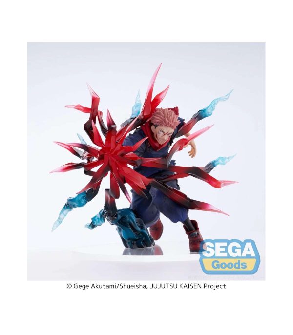 FIGURA YUJI ITADORI BLACK FLASH VER. JUJUTSU KAISEN LUMINASTA