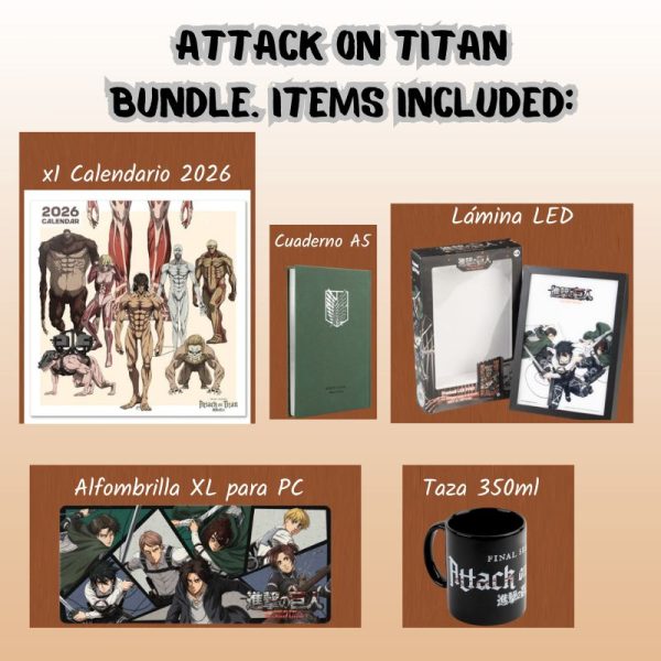 Pack de ataque a los titanes: ¡Consigue el tuyo ahora! - Imagen 2