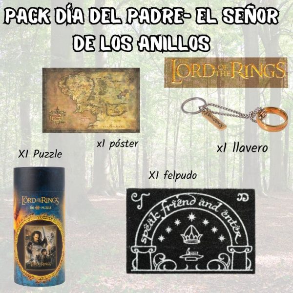 Regalo ideal para el Día del Padre: Pack El Señor de los Anillos
