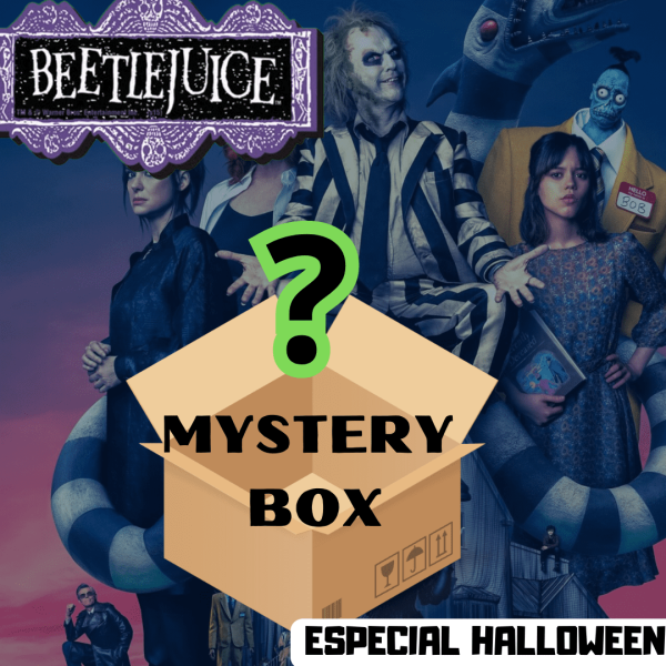 Caja de Halloween inspirada en Beetlejuice: ¡Sorpresa garantizada!