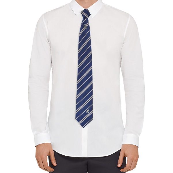 Corbata y pin Ravenclaw de Harry Potter de lujo: ¡Ideal para los verdaderos fans de Hogwarts! - Imagen 2